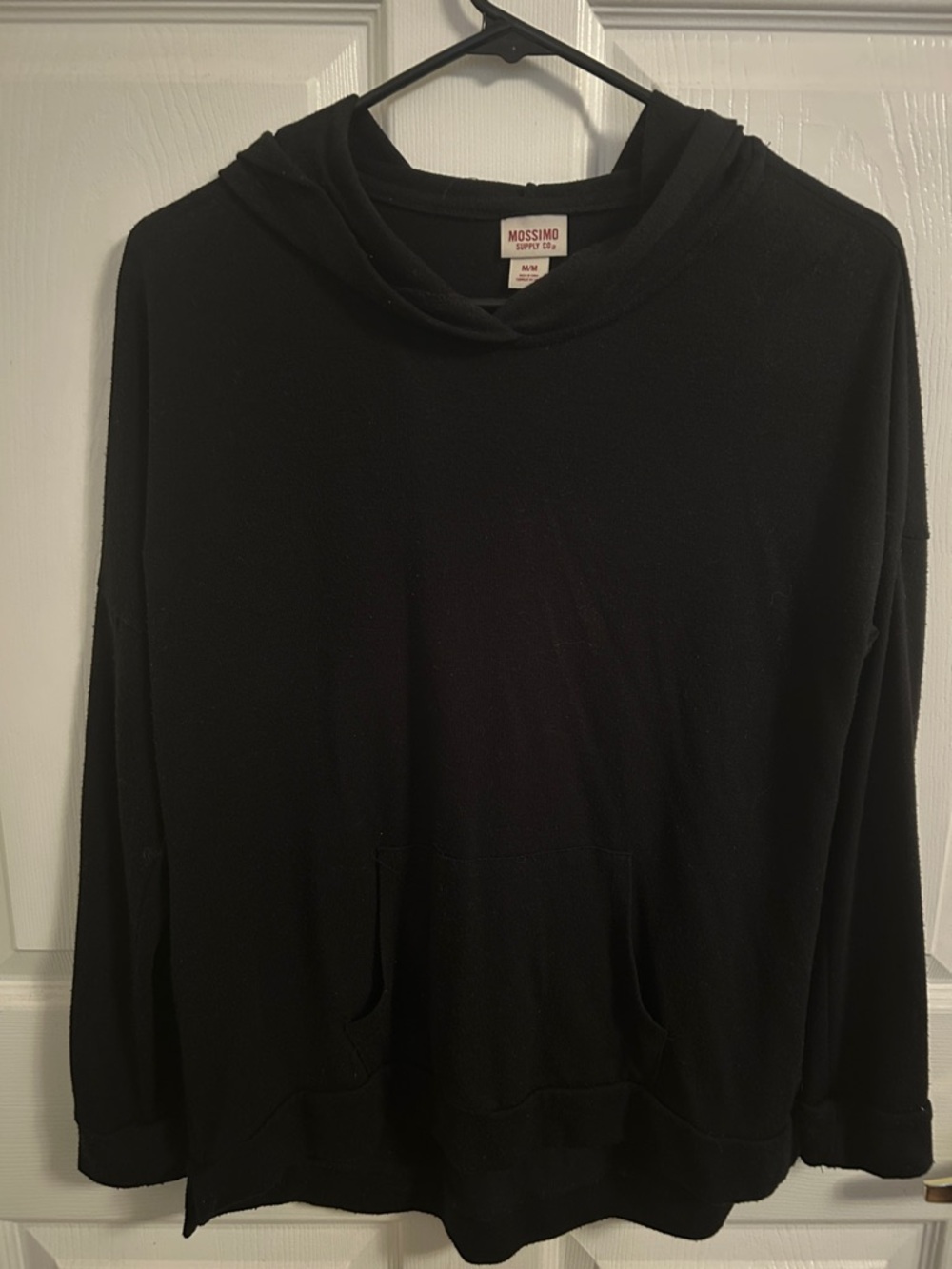 Mossimo Supply Co. Black Women's Hoodie Sweatshirt